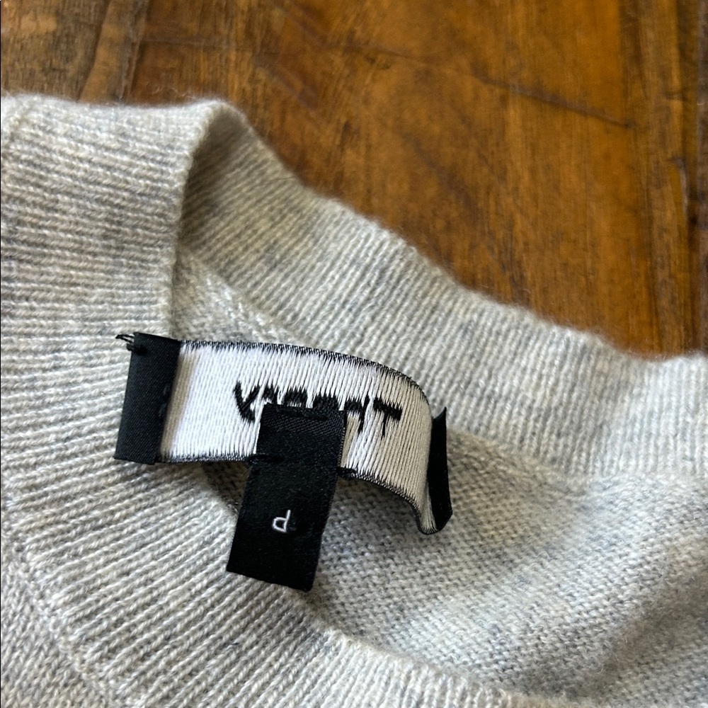 Theory Heather Gray Short Sleeve Top - Picture 7 of 7